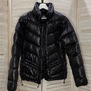 The North Face 1996 Retro Nuptse Down Coat 700 Fill Black logo Women's L